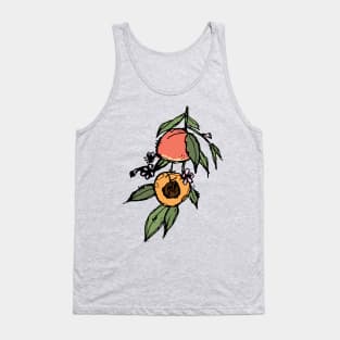 Peach branch sketch Tank Top